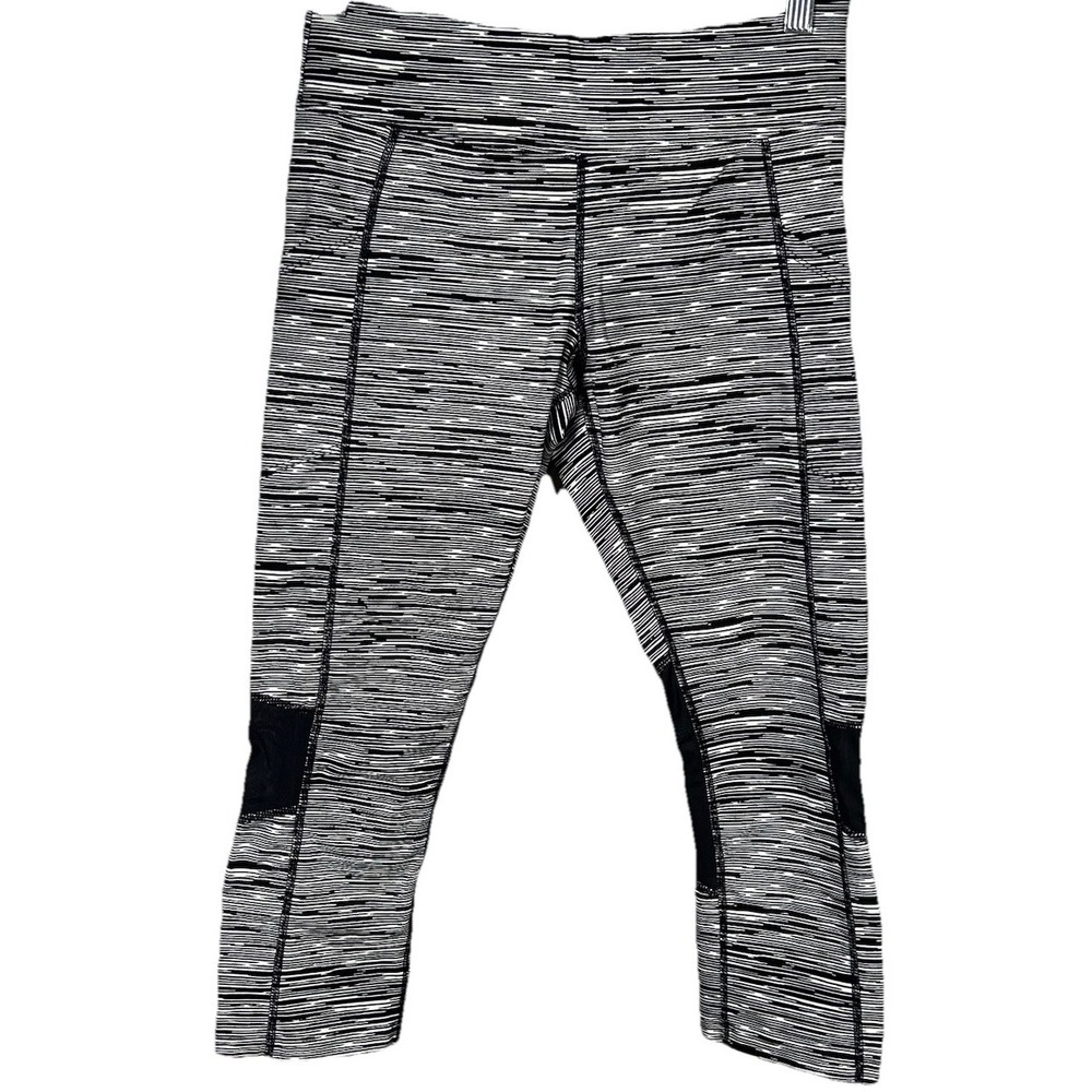 Calvin Klein Performance Quick Dry Leggings Gray Heather Cropped Size Medium